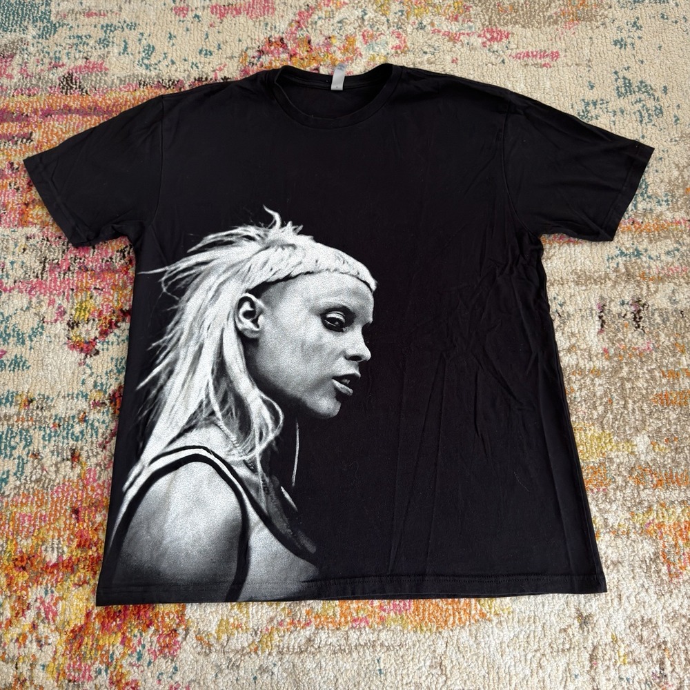 Die Antwoord Yo-Landi Vi$$er Portrait Tour Tee XL Zef Rap Rave